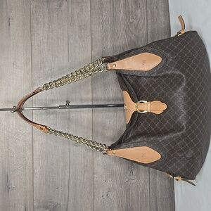 Rioni Brown Leather Handbag